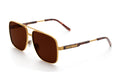 Nimitz Sunglasses: Tortoise Brown Lens