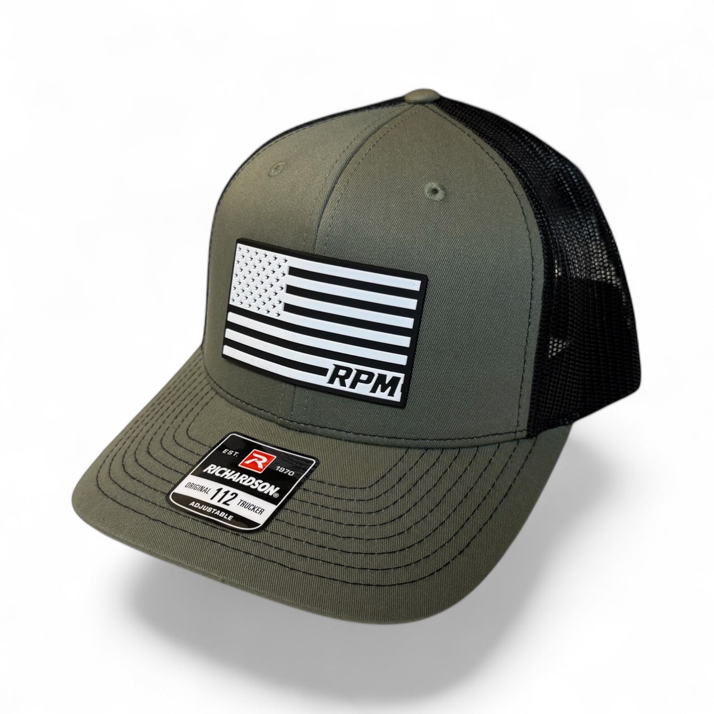 Dr. Parker's RPM Flag Patch Hats (5 options)