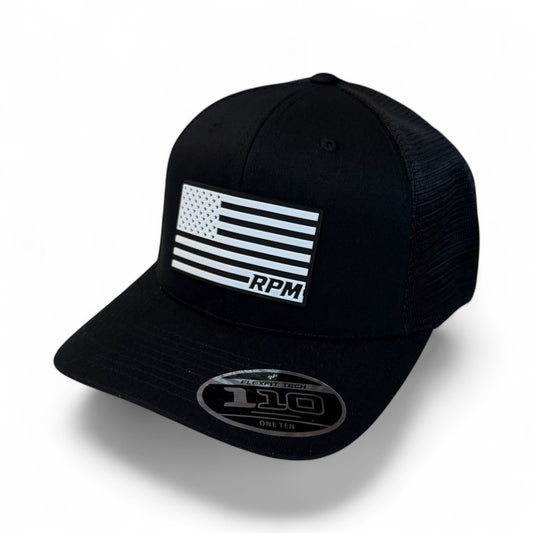 Dr. Parker's RPM Flag Patch Hats (5 options)
