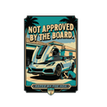 Parker-Not Approved By the Board-Sticker