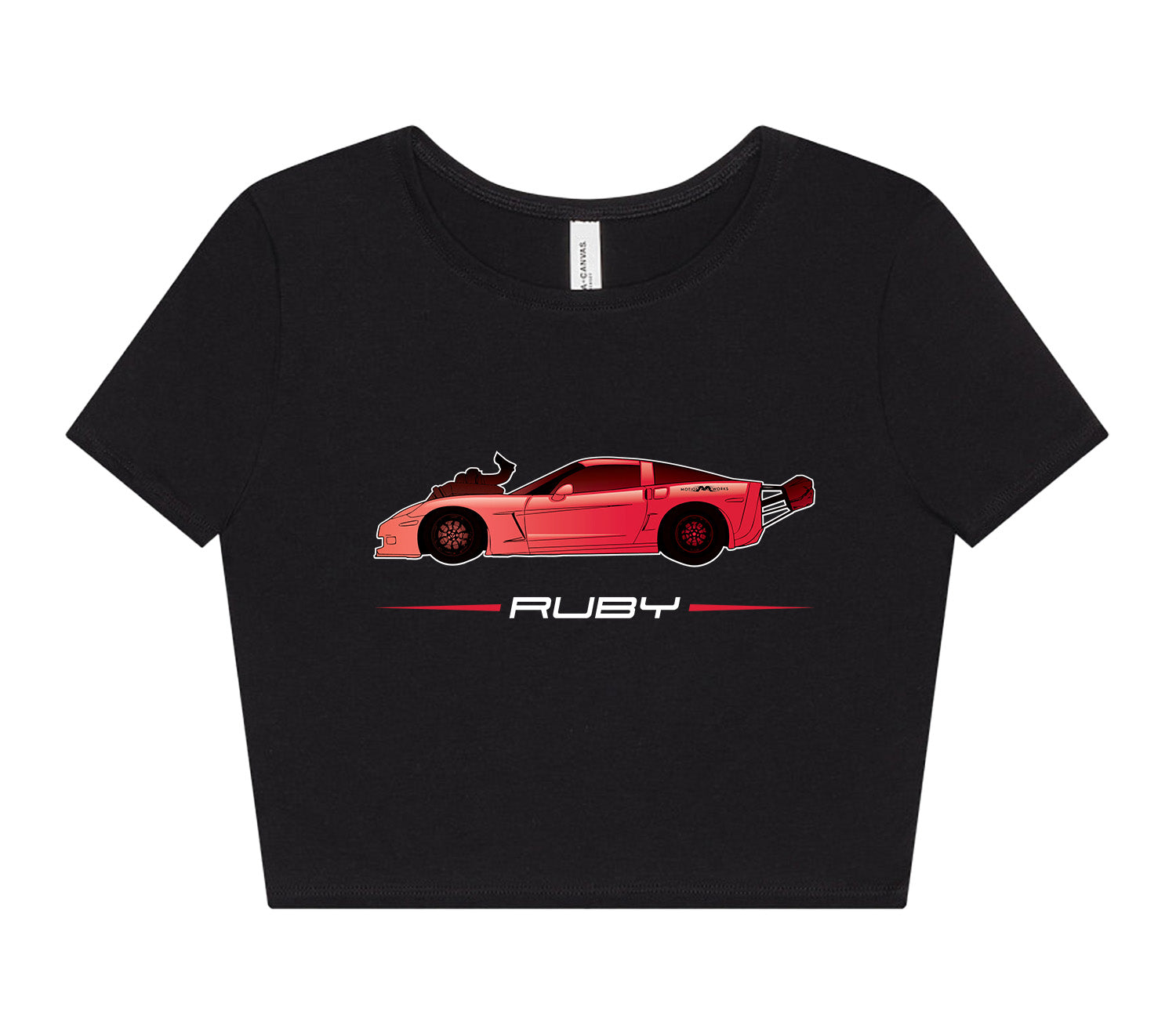 Madi's Women's Crop Top Ruby Shirt
