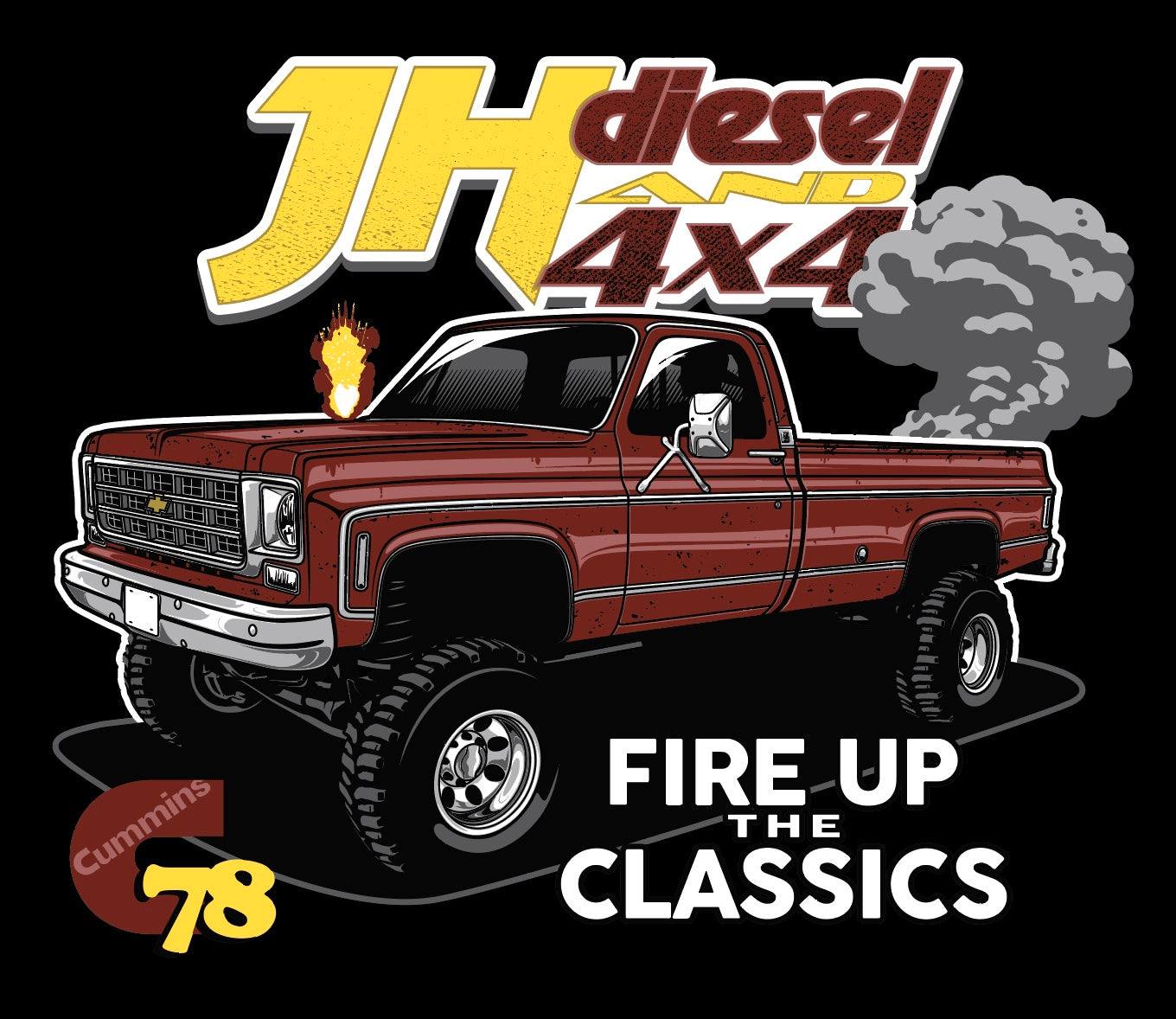 JH's Diesel 78 Chevy Shirt