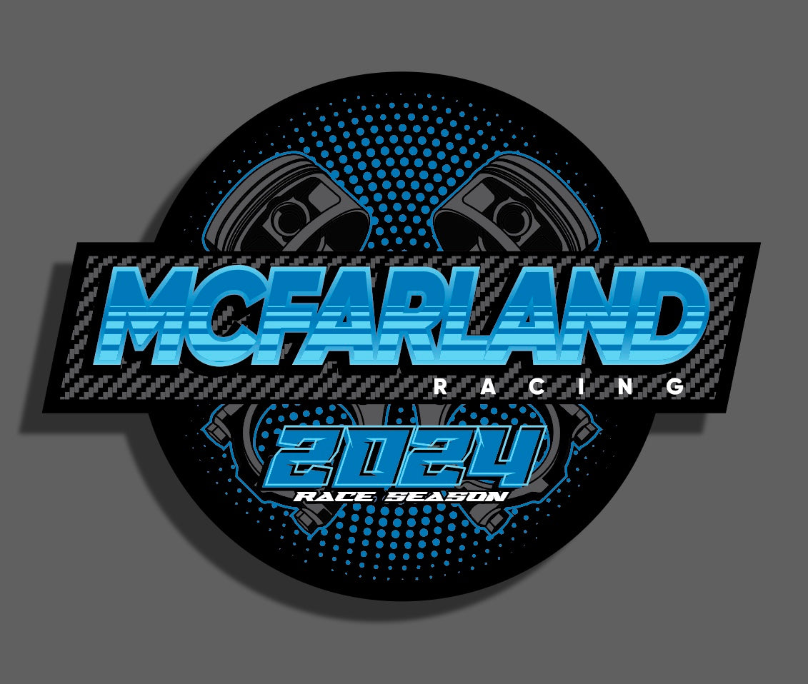 McFarland Racing 24 Sticker