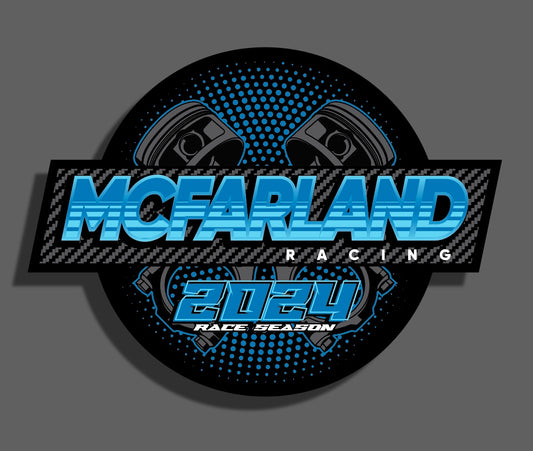 McFarland Racing 24 Sticker