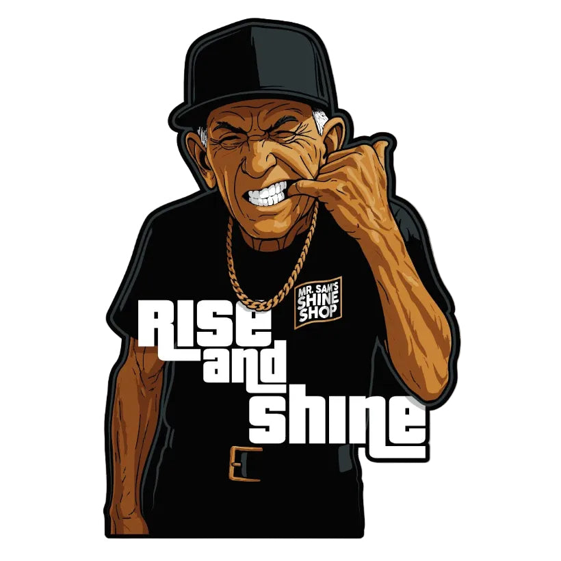 Mr. Sam's Rise and Shine Sticker