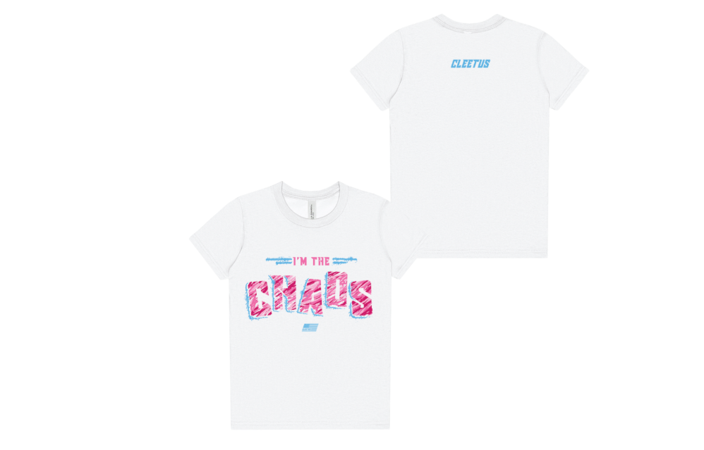 Cleetus McFarland Chaos Girl's T Shirt