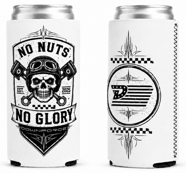 Downforce No Nuts No Glory -Bottle Cooler