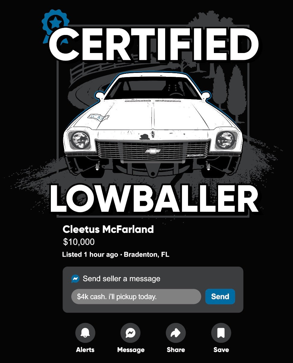 Cleetus Certified Lowballer Shirt