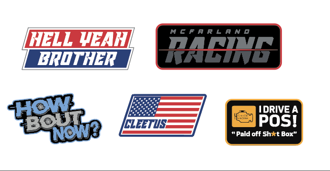 Cleetus Velcro Patch Sets