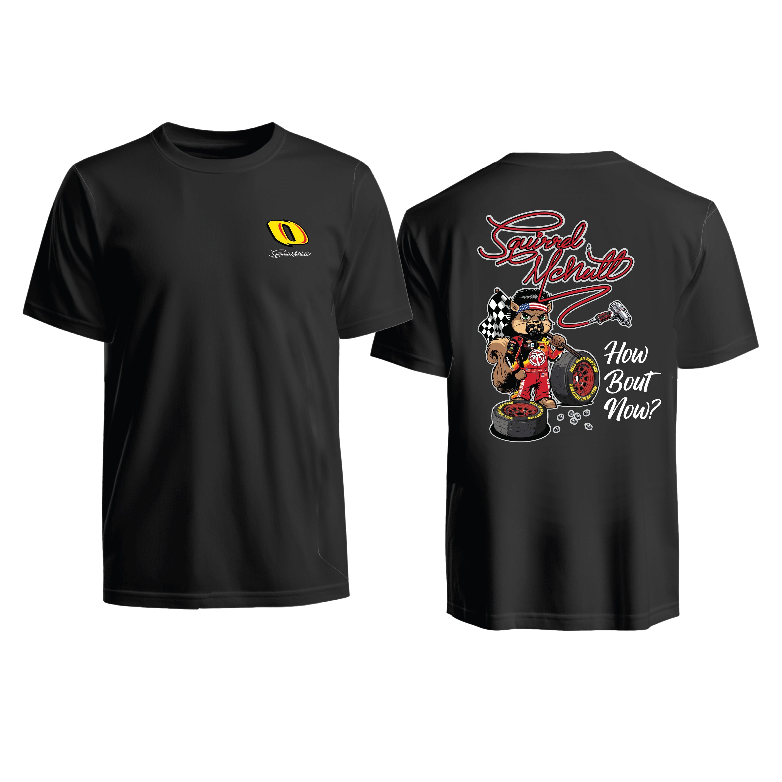 LS George Squirrel McNutt Tire Tee