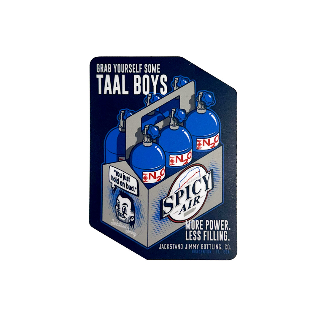Jackstand Jimmy Taal Boys Magnet