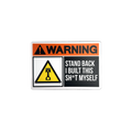 Cleetus Warning Magnet