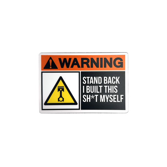 Cleetus Warning Magnet