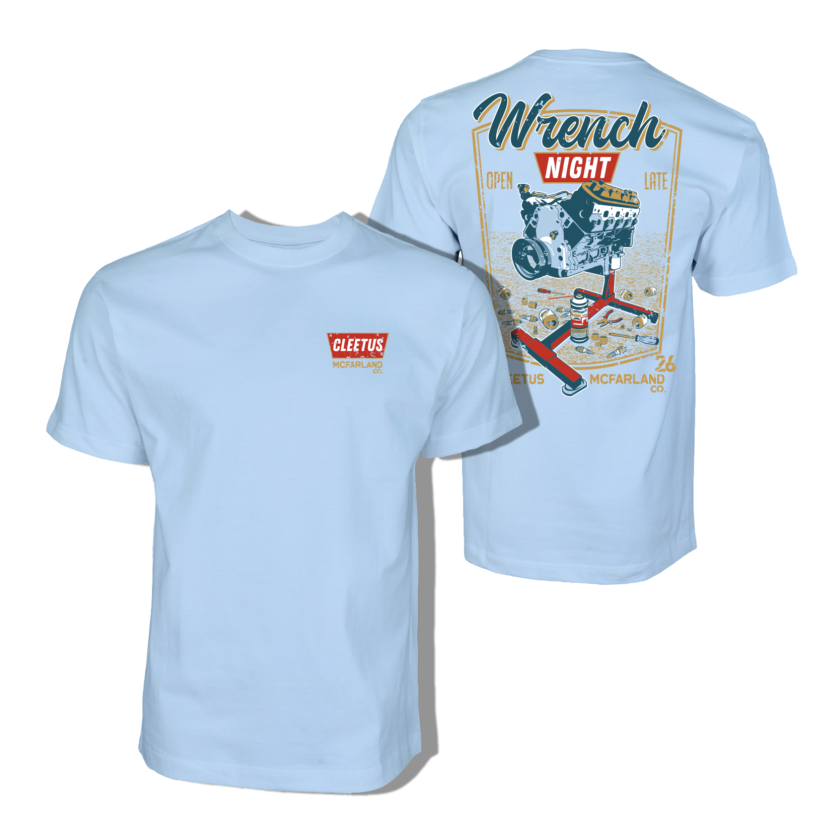 Cleetus Wrench Night T Shirt