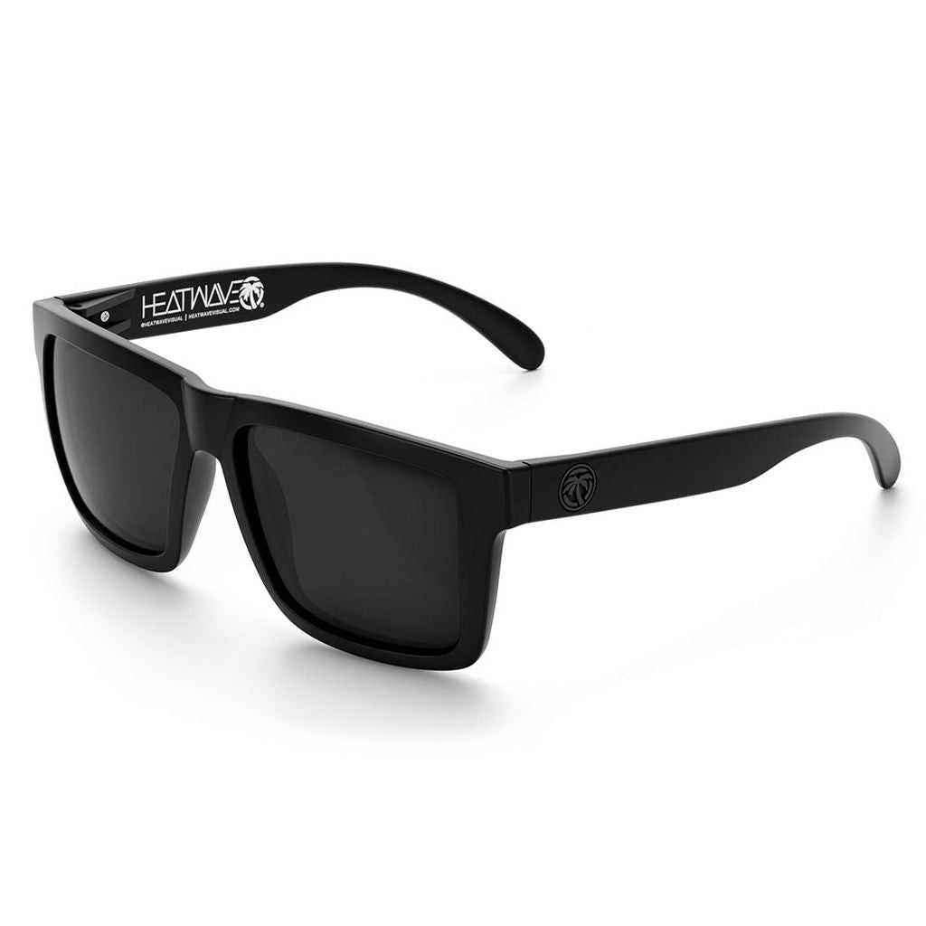 XL VISE Z87 Sunglasses Black Frame: Black Lens
