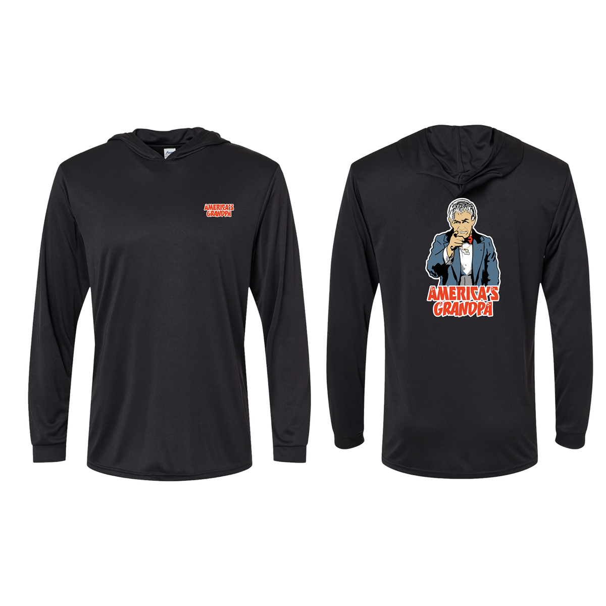 Americas GrandPa Hooded Long Sleeve
