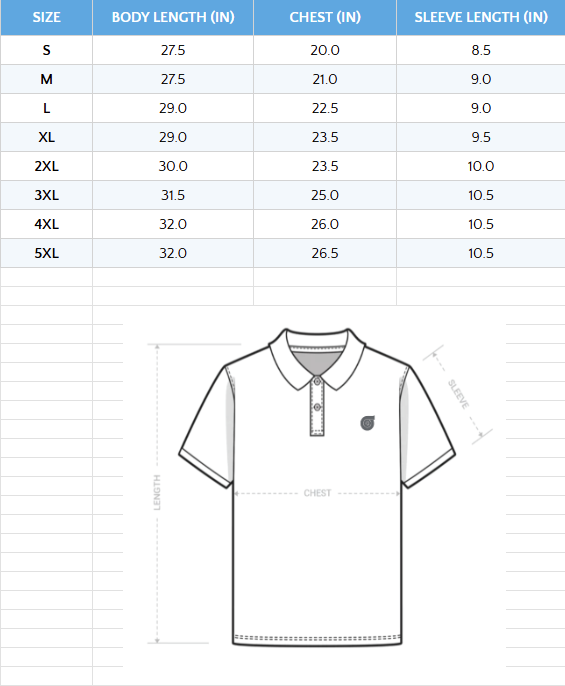 Cleetus Black Performance Polo
