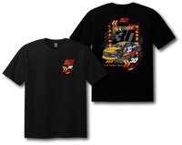 PREORDER Cleetus Kenetik Nascar Shirt (Black or White)