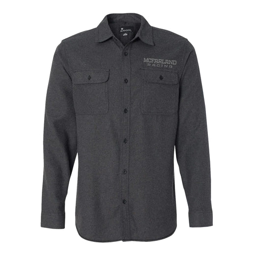 McFarland Racing button down flannel