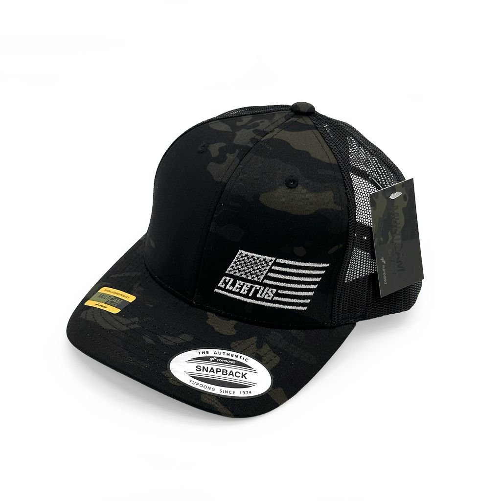 Cleetus Machine Logo Camo Yupong Snapback