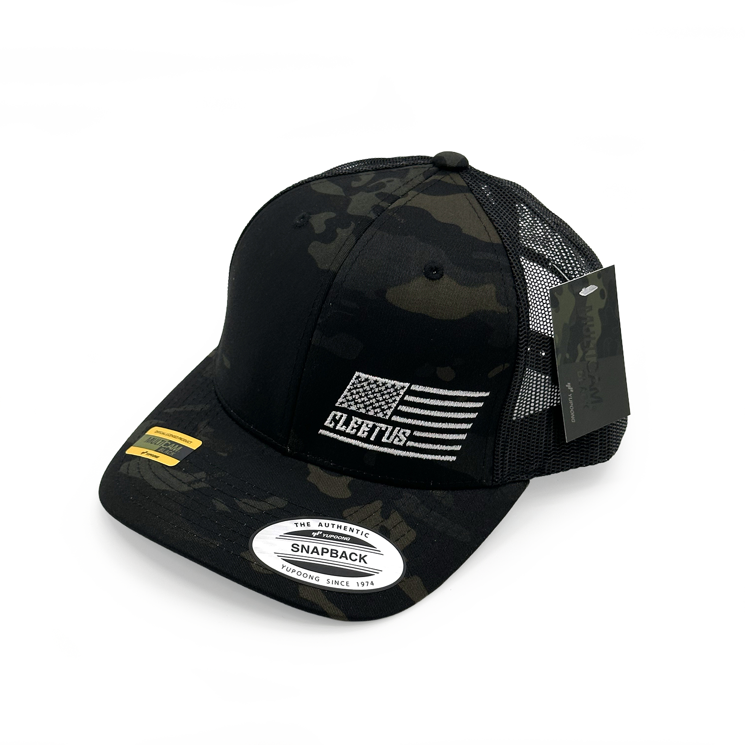 Cleetus Machine Logo Camo Yupong Snapback