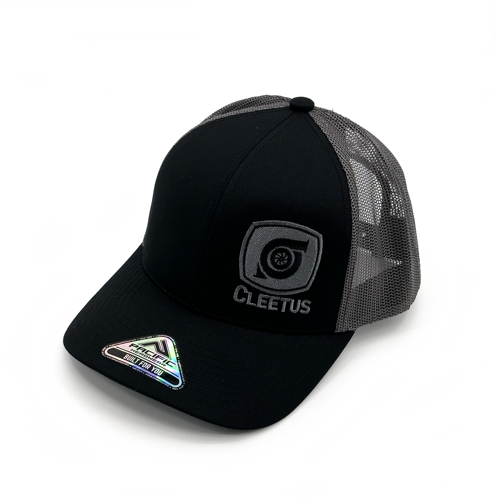 Cleetus Black and Grey Turbo Snapback