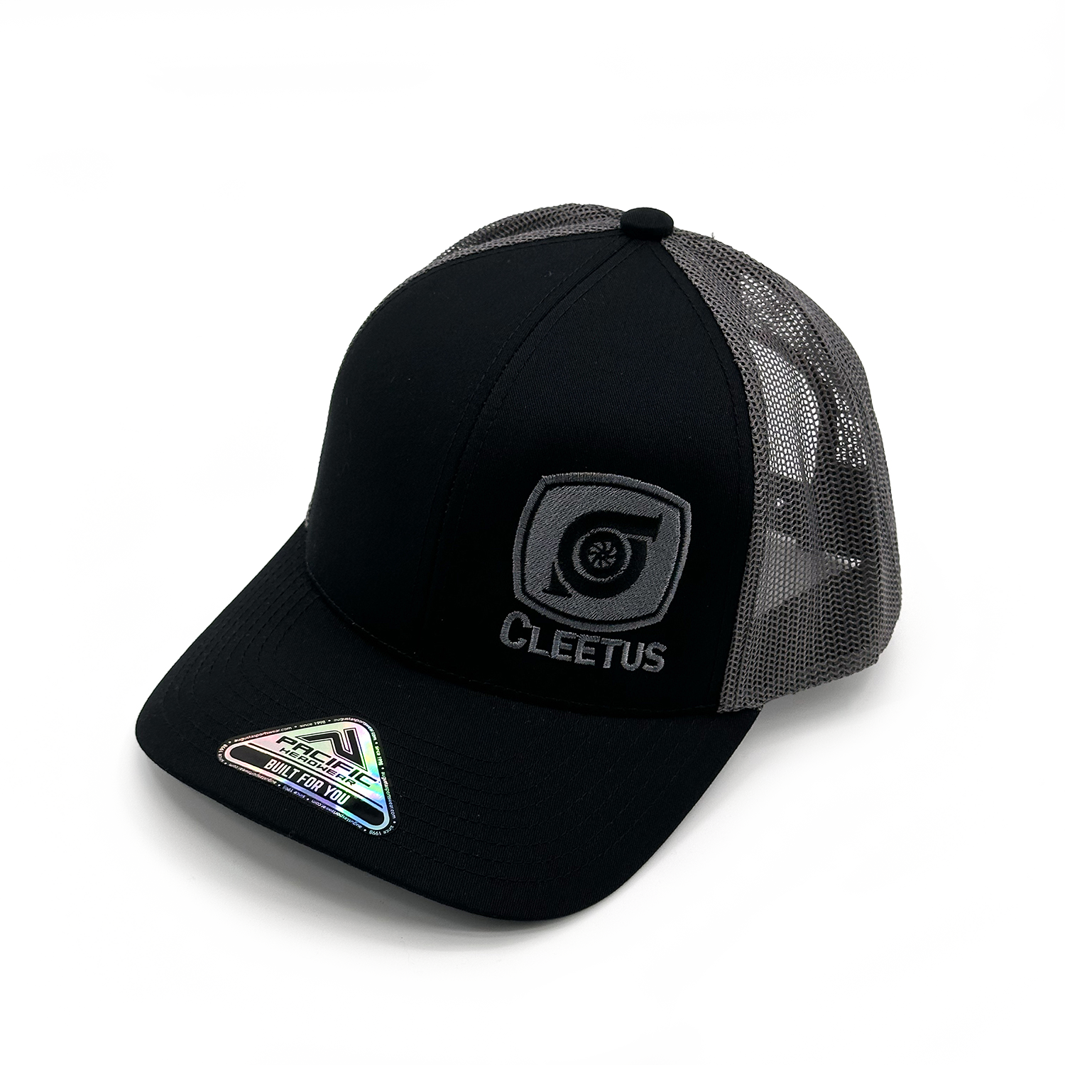 Cleetus Black and Grey Turbo Snapback