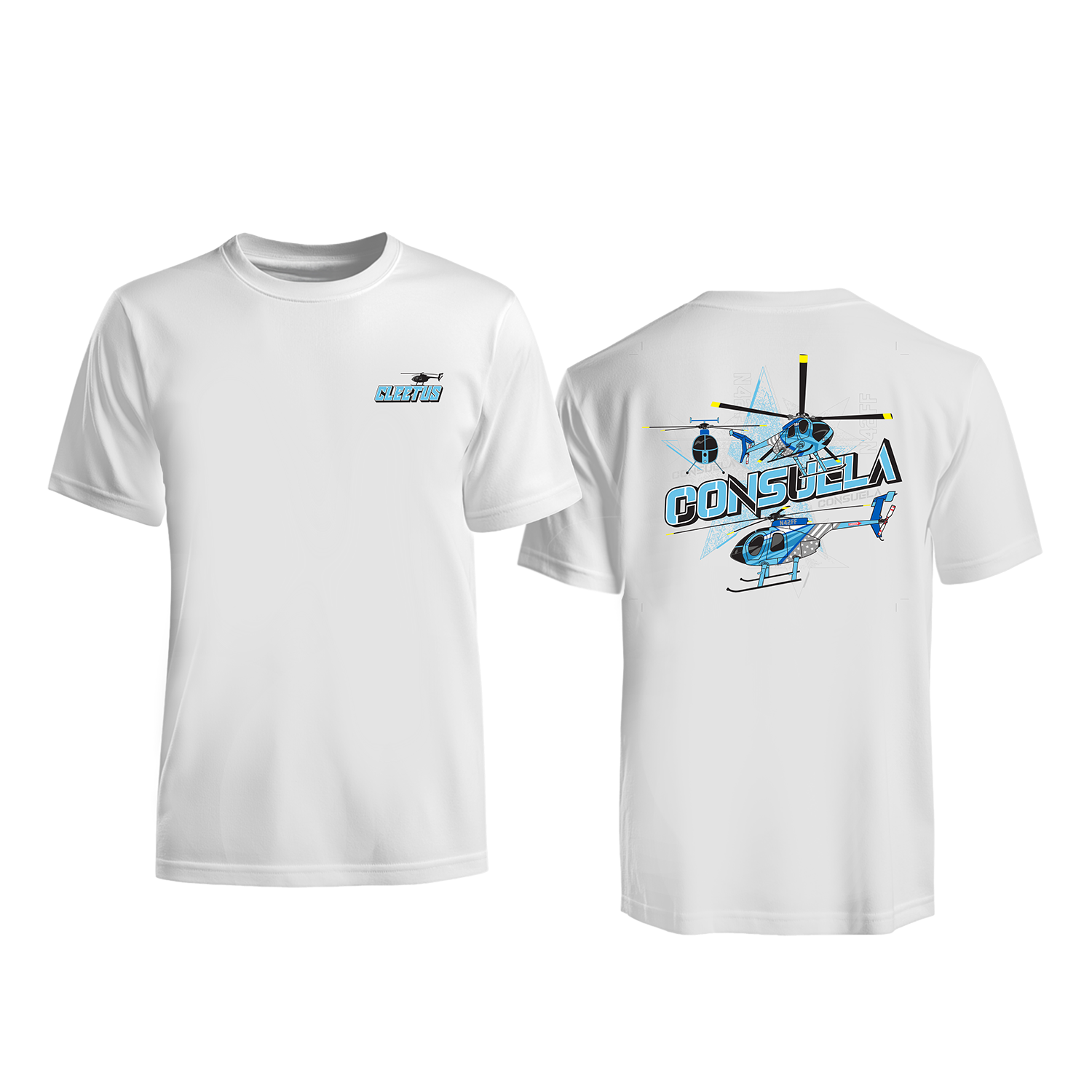 Cleetus Consuela Helicopter Shirt