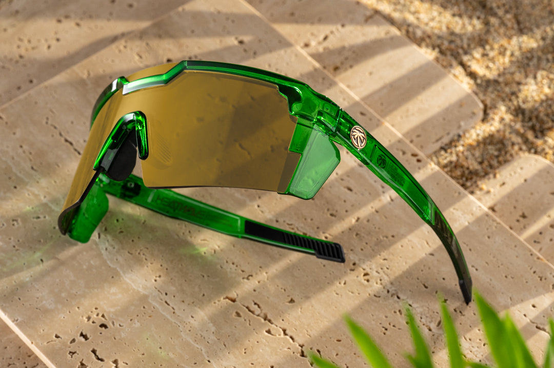 Future Tech Sunglasses: Cycad Green Z87+