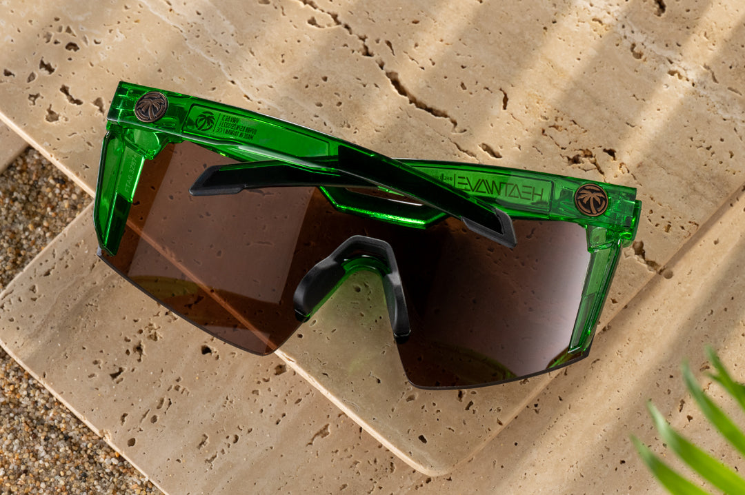 Future Tech Sunglasses: Cycad Green Z87+