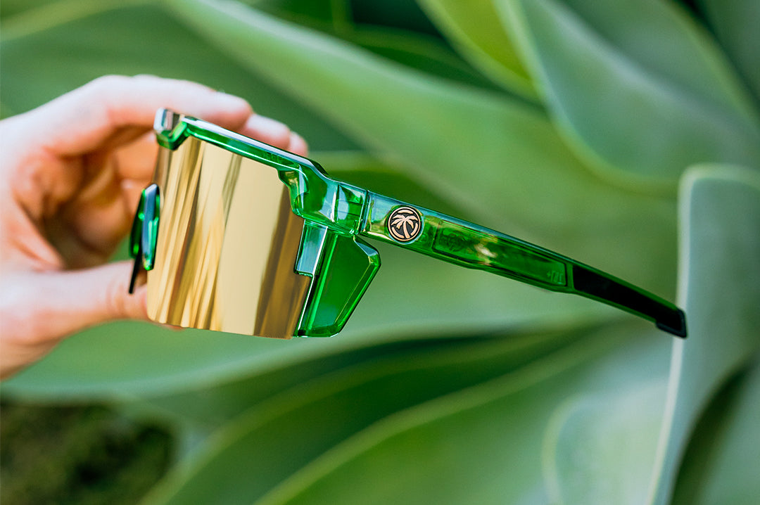 Future Tech Sunglasses: Cycad Green Z87+