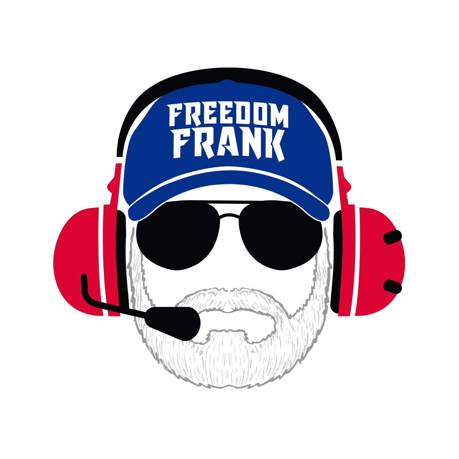 Freedom Frank Sticker