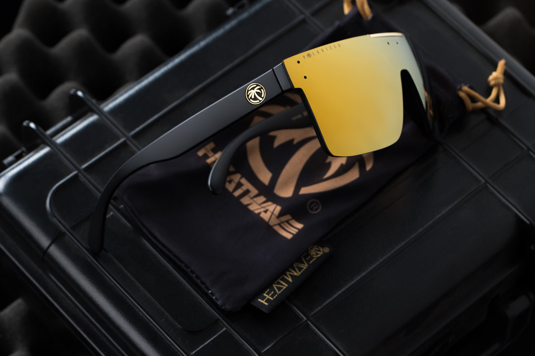 Quatro Z87 Sunglasses: GOLD RUSH