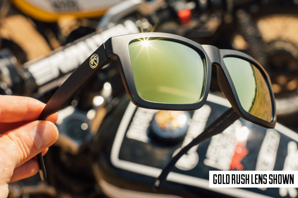 XL VISE Z87 Sunglasses Black Frame: Black Lens