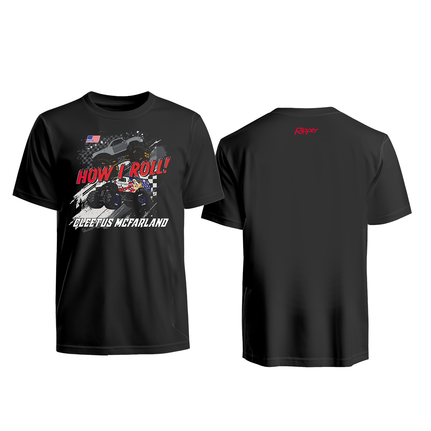 Cleetus YOUTH Monster Truck Shirt