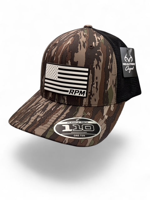 Dr. Parker's RPM Flag Patch Hats (5 options)