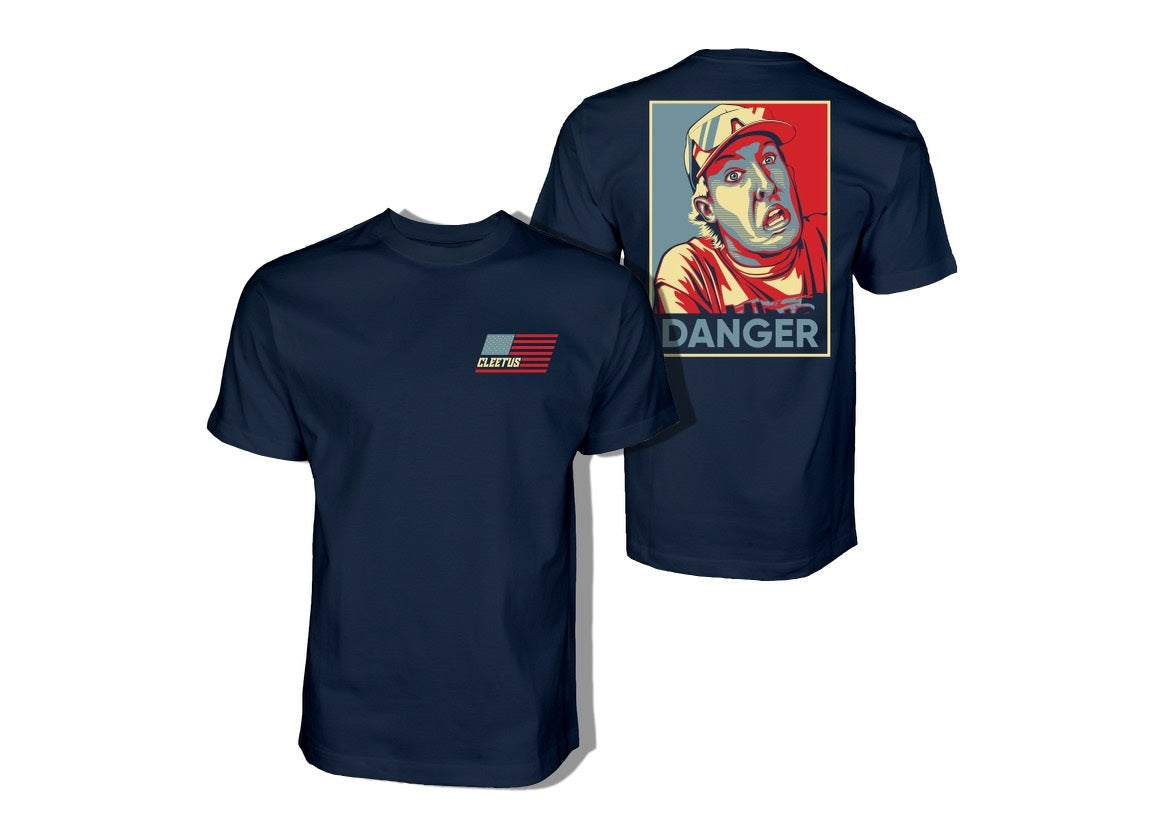 Red White and Blue Danger Shirt