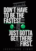 Jackstand Jimmy Fast First Sticker