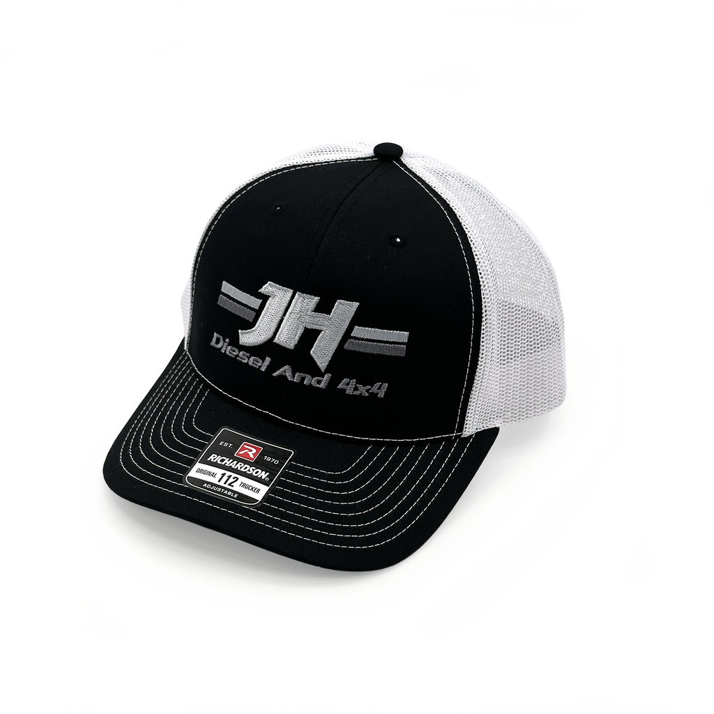 JH's Diesel Grey Front Logo Snapback Hat