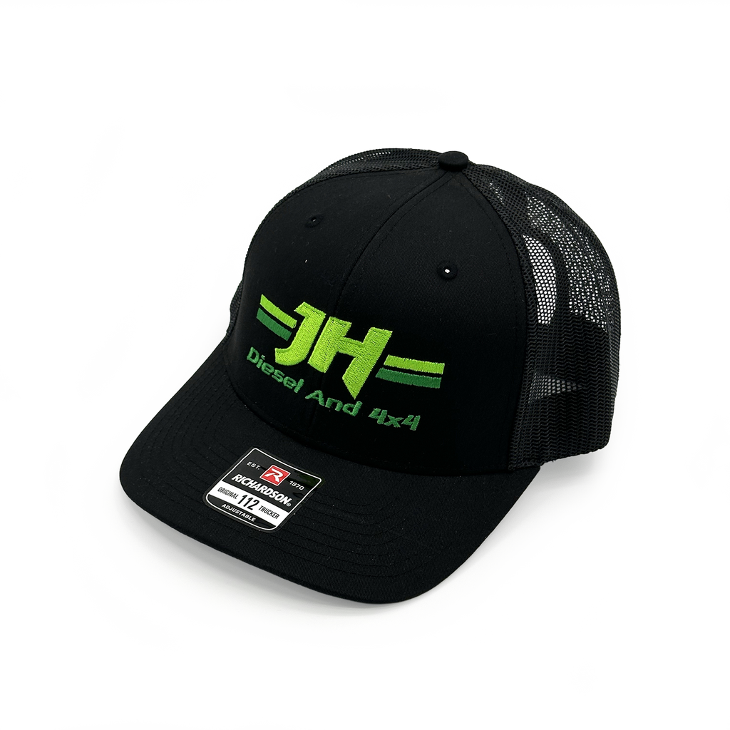 JH's Diesel Green Front Logo Snapback Hat