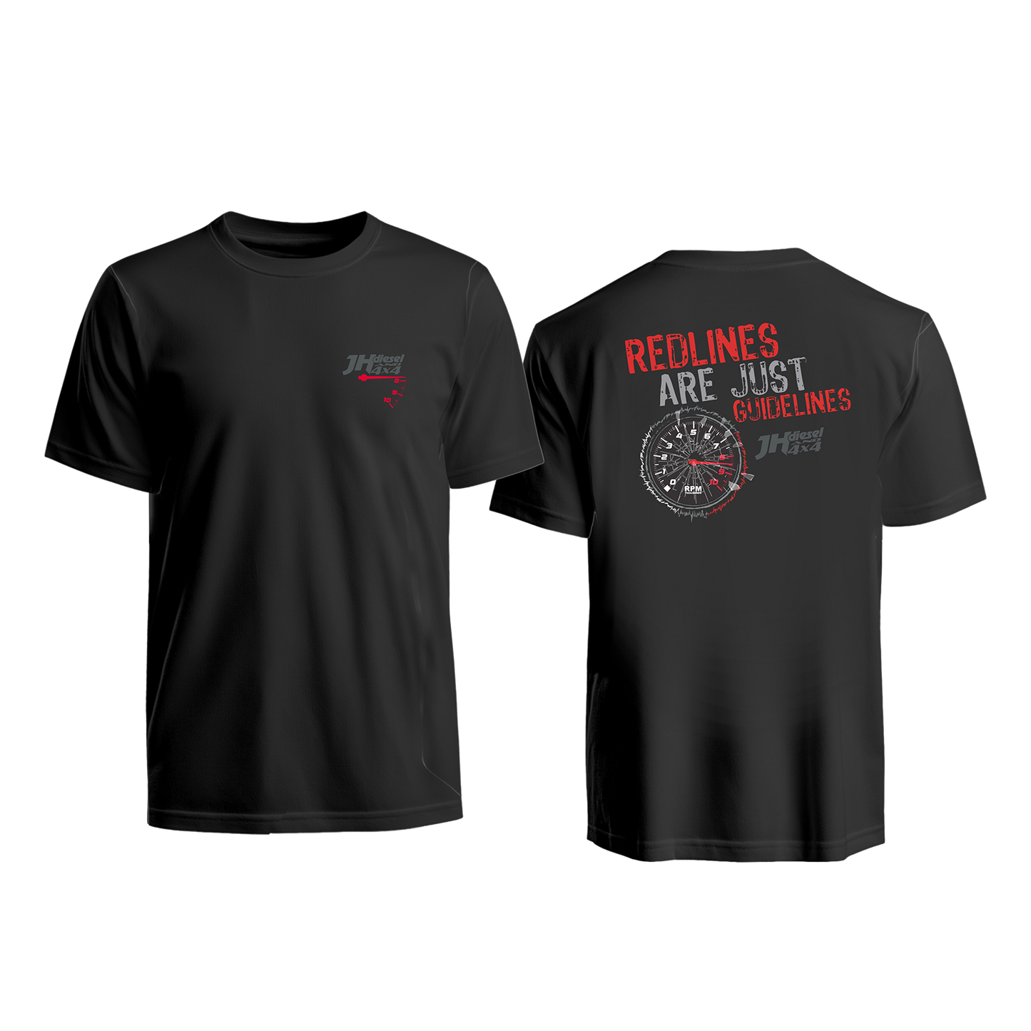 JH's Diesel Red Lines Shirt – Cleetus Mcfarland