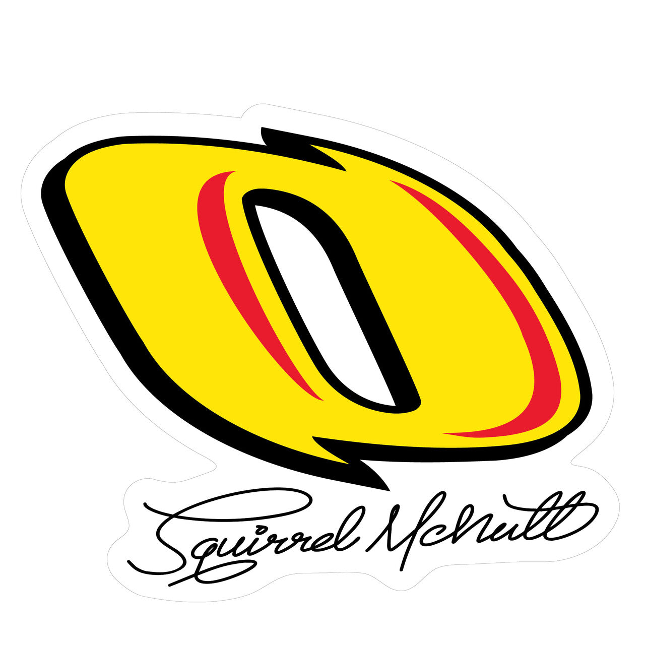 LS George Squirrel McNutt Sticker