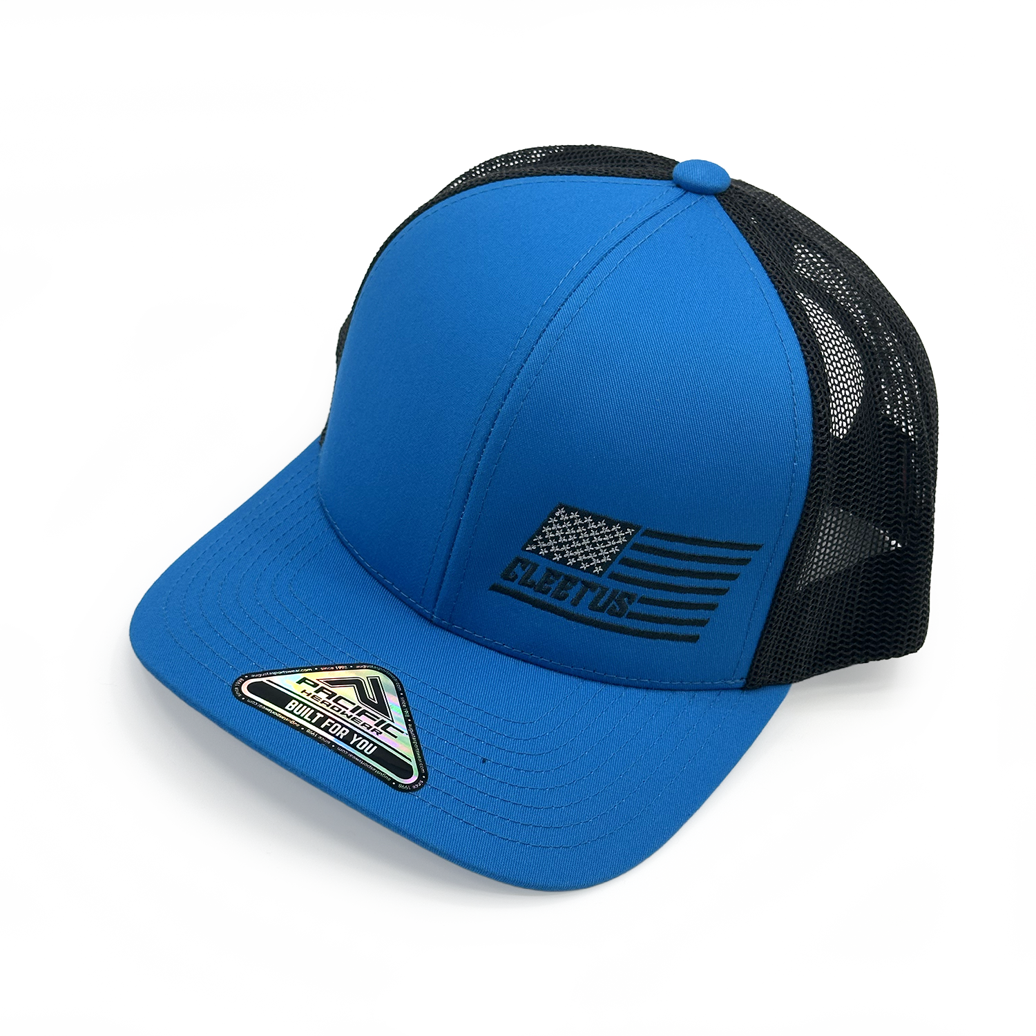 Blue Cleetus Machine Logo Snapback
