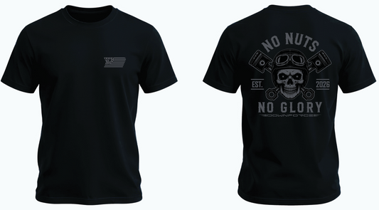 DOWNFORCE No Nuts No Glory- Shirt