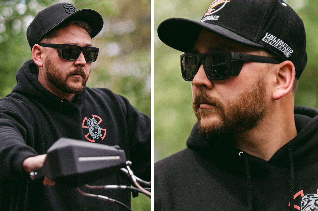 Performance Vise Sunglasses: Black Z87+