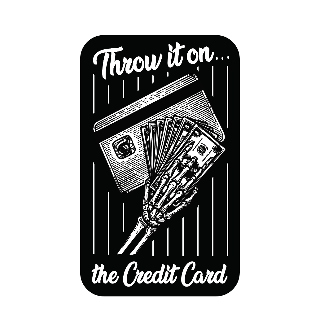 RPM Put it on the Credit Card-Sticker
