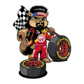 LS George Squirrel McNutt Tire Sticker
