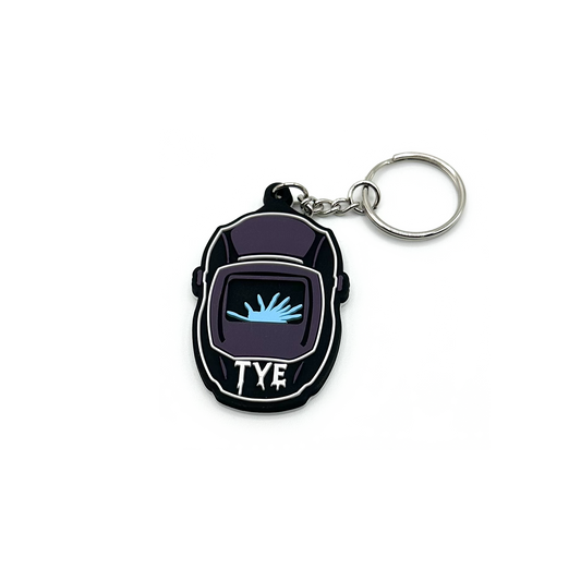 Tye Master of Metal Keytag
