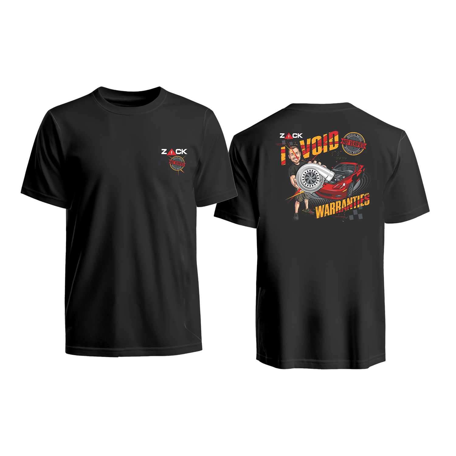 Zack Void Warranties Shirt