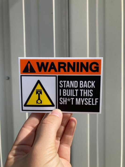 Warning Label Sticker